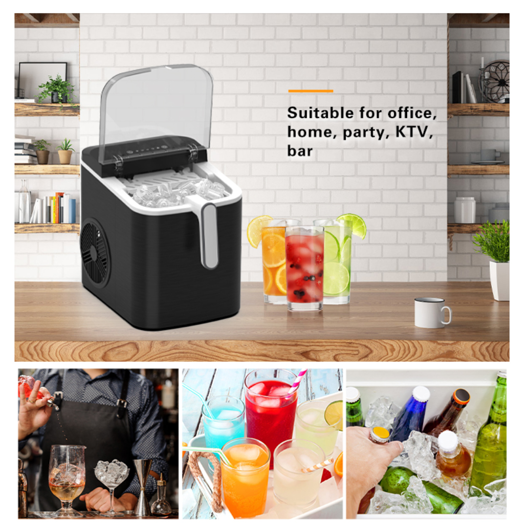 ChillForge Compact Ice Maker